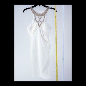 GORGEOUS WHITE/GOLD DRESS